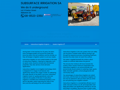 www.subsurfaceirrigationsa.com.au snapshot