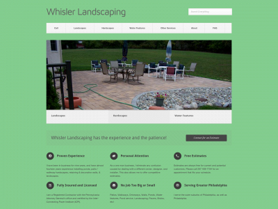 whislerlandscaping.com snapshot