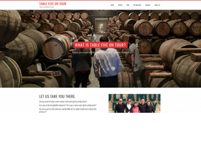 tablefiveontour.com snapshot
