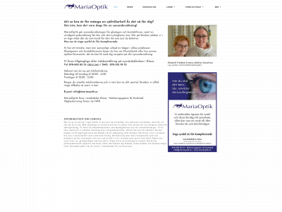 mariaoptik.se snapshot