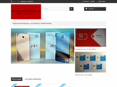 tarjetasprepagoymoviles.com snapshot