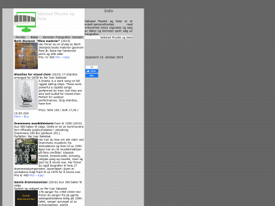 musikkogdata.no snapshot