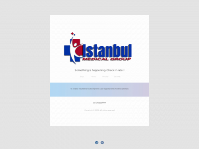 istanbulmedicalgroup.com snapshot