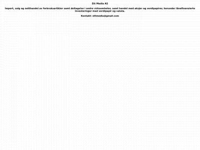 ettmedia.no snapshot