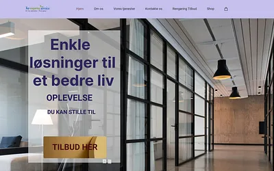 www.rengoring-service.dk snapshot