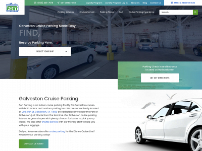 portparking.com snapshot