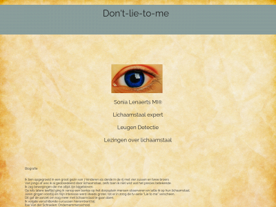 dont-lie-to-me.be snapshot