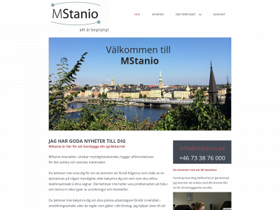 mstanio.se snapshot