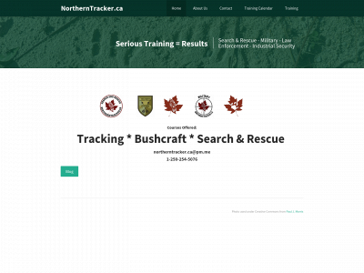 www.northerntracker.ca snapshot