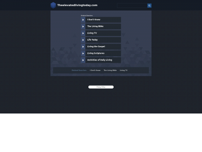 theelevatedlivingtoday.com snapshot