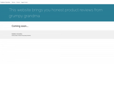 stubborngrandma.com snapshot
