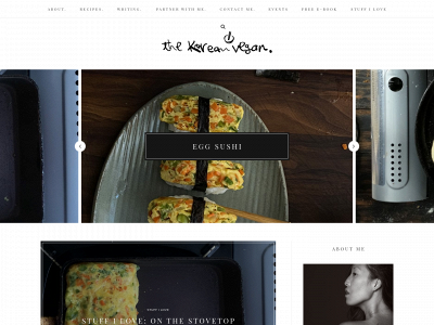 thekoreanvegan.com snapshot
