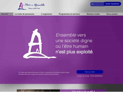 affranchies.ca snapshot