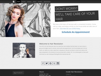 hairrevolution.net snapshot