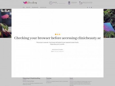 clinicbeauty.se snapshot