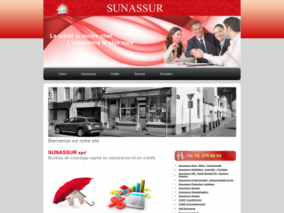 sunassur.be snapshot