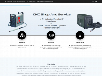 cncshopandservice.com snapshot