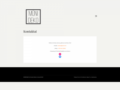 munideko.lt snapshot