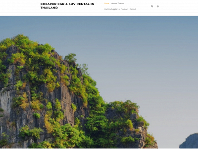 carrentalinthailand.com snapshot
