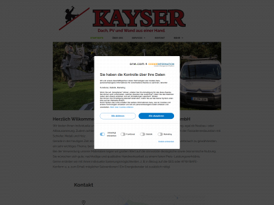 dachdecker-kayser.de snapshot