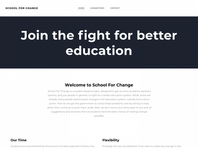 schoolforchange.weebly.com snapshot