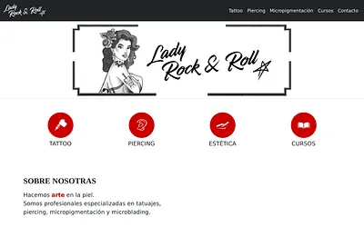 ladyrockandroll.com snapshot