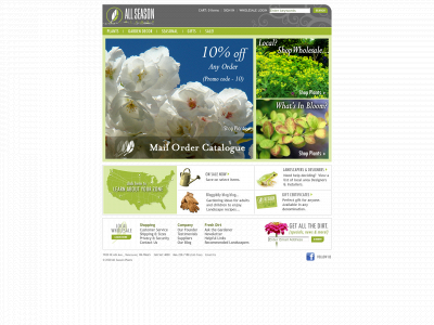 allseasonplants.com snapshot