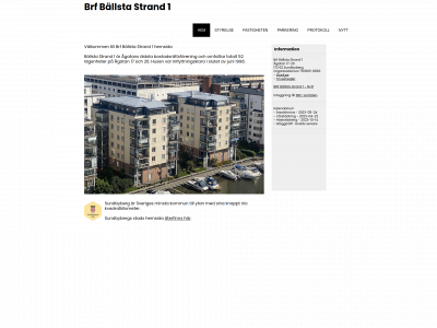 brfballstastrand1.se snapshot