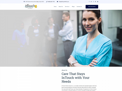 intouchhc.com snapshot