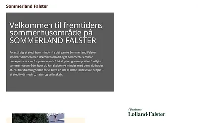 sommerland-falster.dk snapshot