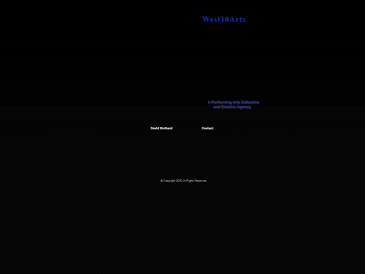 west10arts.com snapshot