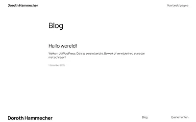 dorothe-hammecher.nl snapshot