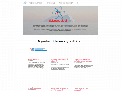 sciencetjek.dk snapshot