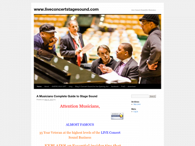 liveconcertstagesound.com snapshot