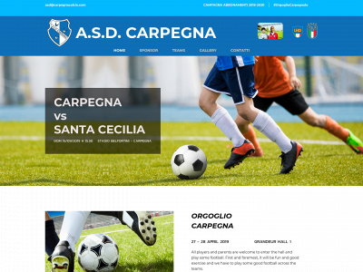 carpegnacalcio.com snapshot
