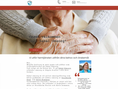 sahalomsorg.se snapshot