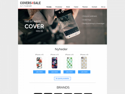 covers4sale.dk snapshot