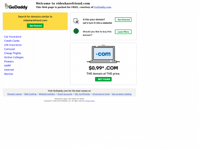 ridesharefriend.com snapshot