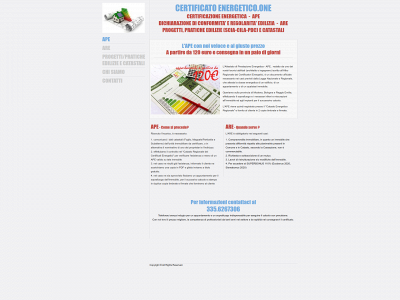 certificatoenergetico.one snapshot