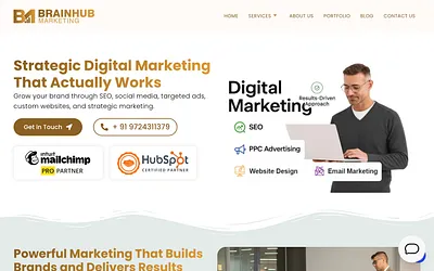 brainhubmarketing.com snapshot
