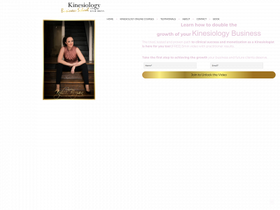 kinesiologybusinessschool.com snapshot