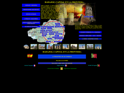 badajozcapitalenlafrontera.com snapshot
