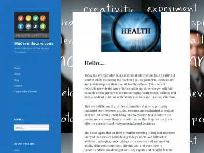 modernlifecare.com snapshot
