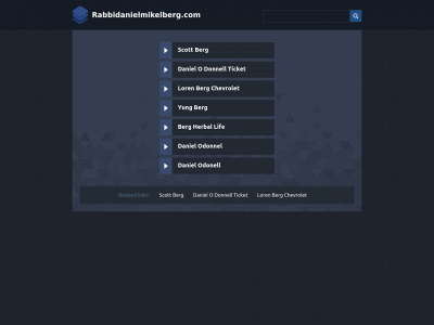 rabbidanielmikelberg.com snapshot
