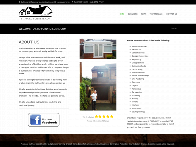 staffordplasterers.com snapshot
