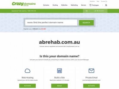 abrehab.com.au snapshot