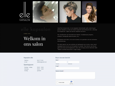 kapsalonelleaalst.be snapshot
