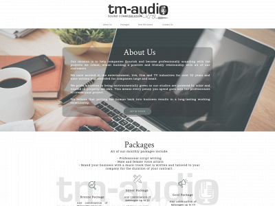 tm-audio.co.uk snapshot