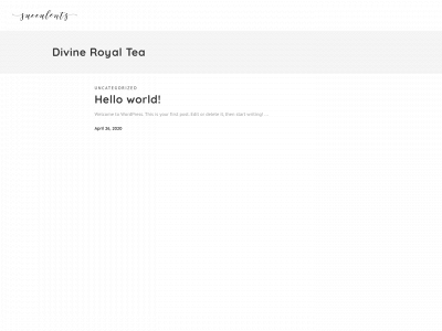 divineroyaltea.com snapshot
