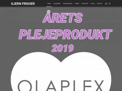gjernfrisoer.dk snapshot